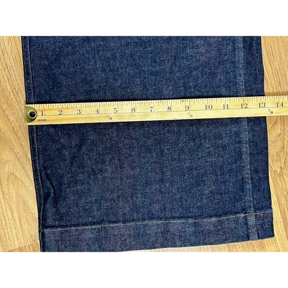 SPANXshape Authentic 360 Wide Leg Jeans | Marina / Womens Size XL Dark Wash - Picture 5 of 8